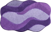 Badematte >CARMEN< in flieder, 100% Polyacryl...