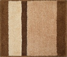 Badematte >ROOM< in beige, 100% Polyacryl SUPERSOFT...
