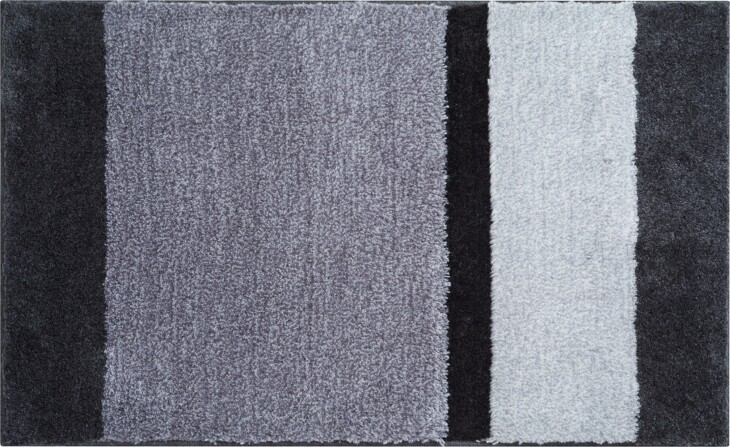 Badematte >ROOM< in anthrazit, 100% Polyacryl SUPERSOFT - 100x60x2,4cm (LxBxH)