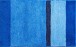Badematte >ROOM< in blau, 100% Polyacryl SUPERSOFT - 120x70x2,4cm (LxBxH)
