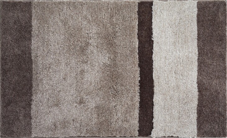 Badematte >ROOM< in taupe, 100% Polyacryl SUPERSOFT - 120x70x2,4cm (LxBxH)