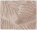 Badematte >FERYA< in beige, 100% Polyester MAGICSOFT - 60x50x1,8cm (LxBxH)