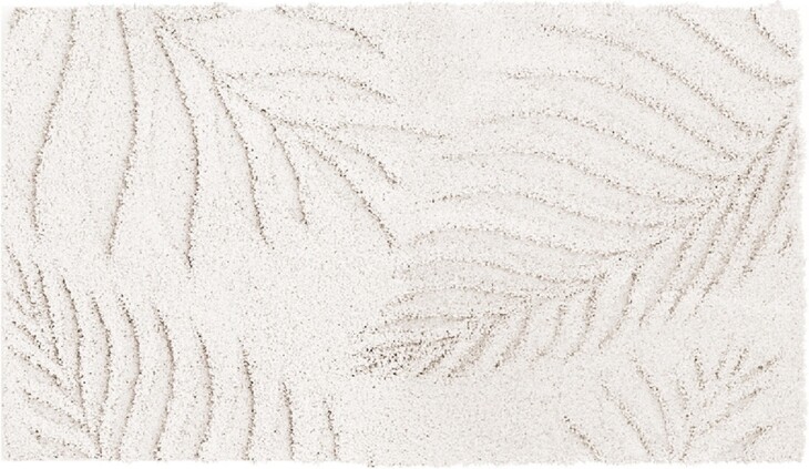 Badematte >FERYA< in natur, 100% Polyester MAGICSOFT - 100x60x1,8cm (LxBxH)
