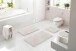 Badematte >FERYA< in natur, 100% Polyester MAGICSOFT - 100x60x1,8cm (LxBxH)