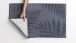 Badematte >FERYA< in anthrazit, 100% Polyester MAGICSOFT - 120x70x1,8cm (LxBxH)