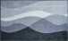 Badematte >HILLS< in anthrazit, 100% Polyacryl SUPERSOFT - 120x70x2cm (LxBxH)