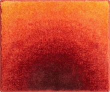 Badematte >SUNSHINE< in orange, 100% Polyacryl...