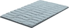 Badematte >VOGUE< in salbei, 100% Baumwolle - 100x60x2,4cm (LxBxH)