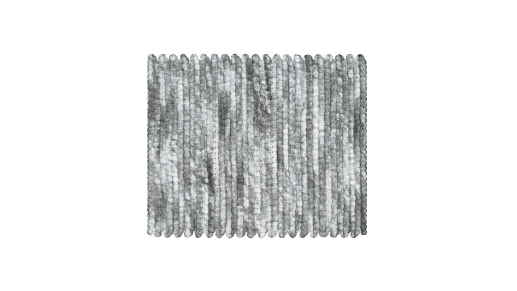 Badematte >LEONIE< in anthrazit - 60x50x1,5 (LxBxH)