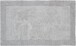 Badematte >LUXOR< in kieselgrau, 100% Baumwolle - 80x50x2,2cm (LxBxH)