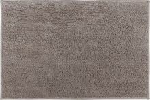 Badematte >MARLA< in taupe, 100% Baumwolle -...