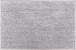 Badematte >MARLA< in grau, 100% Baumwolle - 140x80x1,7cm (LxBxH)