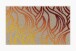 Badematte >MAYRA< in orange, 100% Polyacryl SUPERSOFT - 100x60x1,8cm (LxBxH)