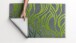 Badematte >MAYRA< in green, 100% Polyacryl SUPERSOFT - 120x70x1,8cm (LxBxH)