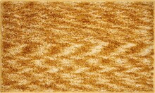 Badematte >MIRAGE< in curry, 100% Polyester...