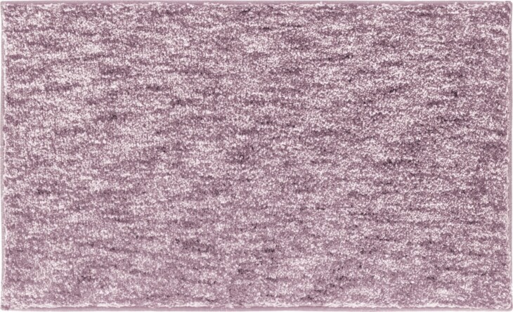 Badematte >MIRAGE< in mauve, 100% Polyester POWERSOFT - 120x70x2,7cm (LxBxH)