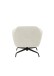Drehsessel >Tajo< Loungesessel 360° drehbar, creme - 75x70x74cm (BxHxT)