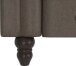 Schlafsofa >Firenze< in Braun Mikrofaser - 236x83x87 (BxHxT)