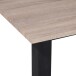 Esstisch >Duisburg< in Eiche Dekor braun, MDF - 160x76x90cm (BxHxT)