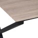 Esstisch >Istanbul< in Eiche Dekor braun, MDF - 160x76x90cm (BxHxT)