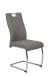 Freischwinger >ALINA S< (4er-Set) mit Griff in Grau - 43x98x59 (BxHxT)