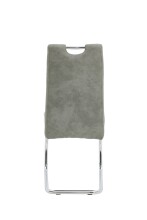 Freischwinger >FLORA II S< (4er-Set) mit Griff, in Vintage Grau - 43x98x59 (BxHxT)