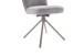 Esszimmerstuhl >Marilla< (2er-Set) drehbar, in grau - 61x91x64 (BxHxT)