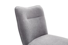 Esszimmerstuhl  >Marilla< (2er-Set) drehbar, in anthrazit - 61x91x64 (BxHxT)