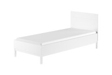 Bettanlage >Eva< (2-teilig) in Weiß - 206,4x90x95,8 (BxHxT)