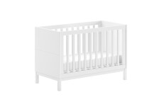 Babymöbel-Set >Eva< (4-teilig) in Weiß - 98,5x196,2x57,8 (BxHxT)