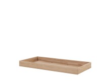 Einzelbett >Fagus< Schublade+Rausfallschutz, Buche massiv - 207,5x68x97,5 (BxHxT)