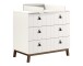 Wickelkommode >Sezane< in Farbe Nussbaum / Clay - 98,5x103,4x72,2 (BxHxT)