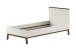 Schlafzimmer-Set >Sezane< (3-teilig) in Clay / Nussbaumfarbig, MDF / Kiefer