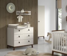 Babymöbel-Set >Sezane< (3-teilig) in Clay /...