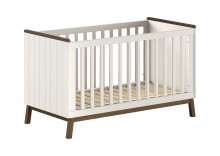 Babyzimmer-Komplettset >Sezane< (4-teilig) in Clay / Nussbaumfarbig