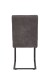 Freischwinger >LUISE S< (2er-Set) Federkorb, Vintage Anthrazit - 43x91x65 (BxHxT)
