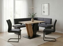 Freischwinger >PIA S< (2er-Set) in anthrazit -...