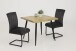 Freischwinger >RACHEL I S< (2er-Set) Federkorb, bis 140kg, Anthrazit - 46x96x60 (BxHxT)