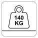 Freischwinger >RACHEL I S< (4er-Set) Federkorb, bis 140kg, Anthrazit - 46x96x60 (BxHxT)