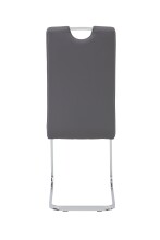 Freischwinger >RUBY S< (4er-Set) bis 140kg, Grau - 44x103x60 (BxHxT)