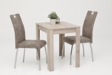 4-Fußstuhl >SUSI II S< (4er-Set) in Vintage Beige - 44x98x61 (BxHxT)