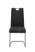Freischwinger >ULLA S< (4er-Set) bis 140kg, Vintage Anthrazit - 43x98x59 (BxHxT)