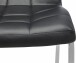 4-Fußstuhl >Lienz< (2er-Set) in Schwarz, Polyurethan - 43x98x60cm (BxHxT)