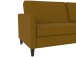 Schlafsofa >Palermo< in Leinenoptik, Curry - 207x86x86 (BxHxT)