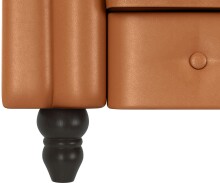 Loungesessel >Firenze< Relaxfunktion, Braun - 111x83x87cm (BxHxT)