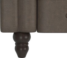 Loungesessel >Firenze< Relaxfunktion, Mikrofaser braun - 111x83x87 (BxHxT)