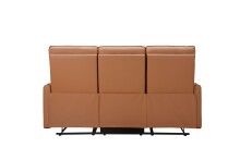 3-Sitzer >Lübeck< Relaxfunktion, in Braun, Polyurethan - 180x120x86cm (BxHxT)