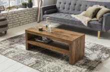 Sheesham Massiv Couchtisch MUMBAI 110cm Massivholz TV...