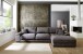 Polsterecke >Anselm< in grau, Cord Lincoln - 323x90x177cm (BxHxT)