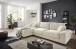 Polsterecke >Anselm< in creme, Cord Lincoln - 321x90x177cm (BxHxT)